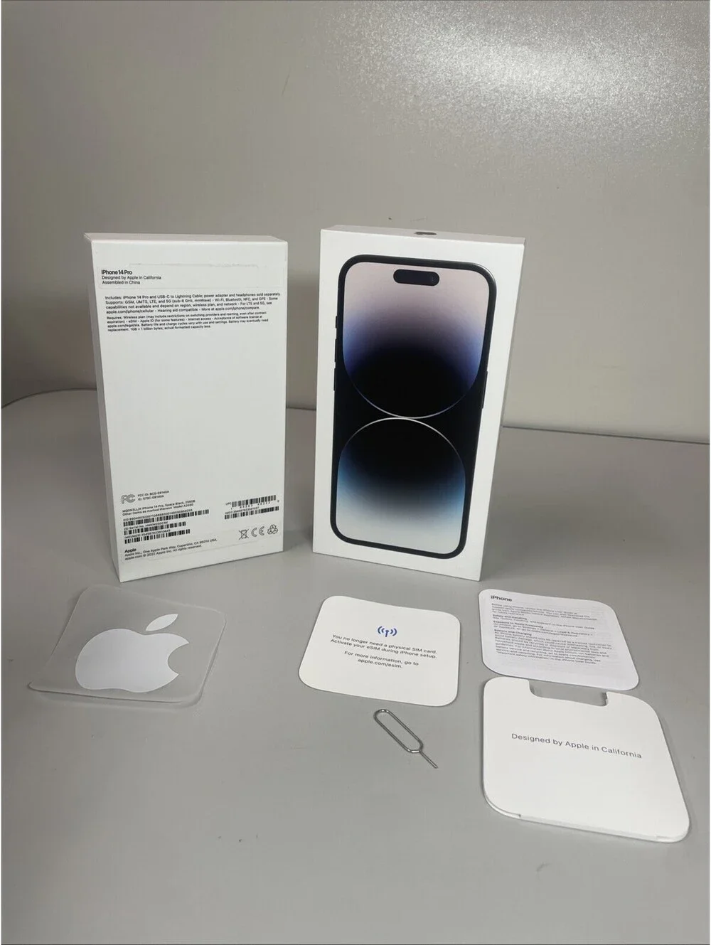 Apple iPhone 14 Pro Max Space Black 256 GB EMPTY BOX ONLY